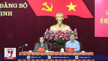 Kiểm tra việc thực hiện Nghị quyết của Đảng tại Nam Định