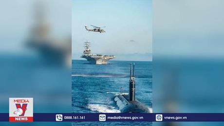 Mỹ - Nhật - Hàn tập trận chống tàu ngầm