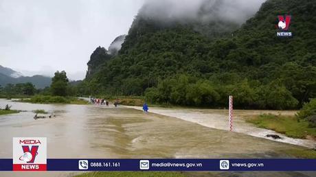 Mưa lũ gây thiệt hại, chia cắt tại Thanh Hóa