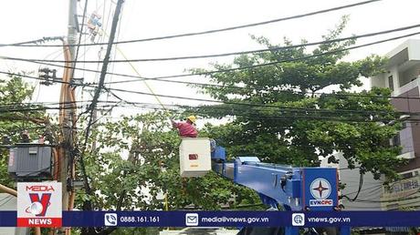 EVNCPC khôi phục hoàn toàn lưới điện sau bão số 4