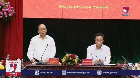 Chủ tịch nước làm việc với Ban Thường vụ Tỉnh uỷ Hưng Yên 