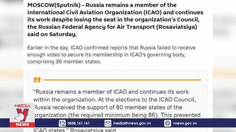 Nga mất ghế tại Hội đồng ICAO