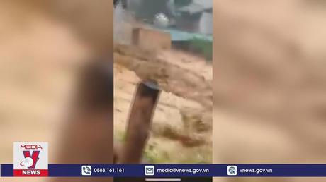 Nỗ lực tiếp cận, ứng cứu người dân vùng lũ quét Kỳ Sơn