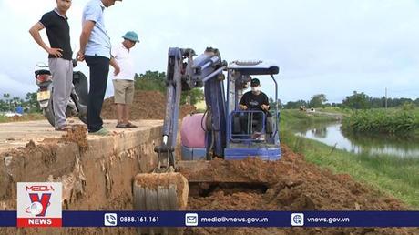 Thanh Hóa khắc phục hậu quả mưa lũ và đảm bảo giao thông thông suốt