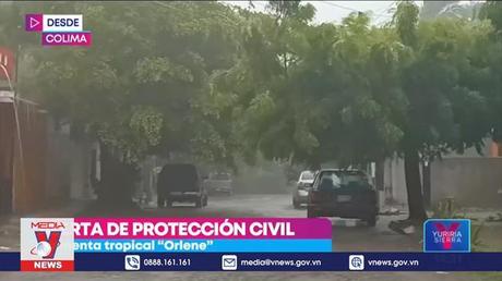 Mexico chuẩn bị ứng phó bão Orlene