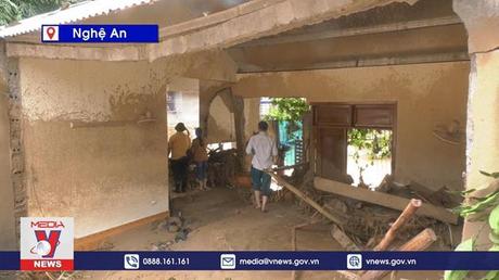 Nghệ An: Khẩn trương khắc phục lũ quét ở huyện biên giới Kỳ Sơn