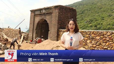 Đảm bảo tiến độ Dự án tu bổ Hải Vân Quan mùa mưa bão