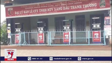 Nhiều cây xăng tại Bình Phước treo biển hết xăng