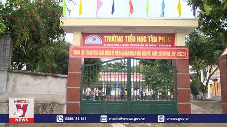 Thanh Hóa sớm đưa công trình trường Tiểu học Tân Phúc vào sử dụng