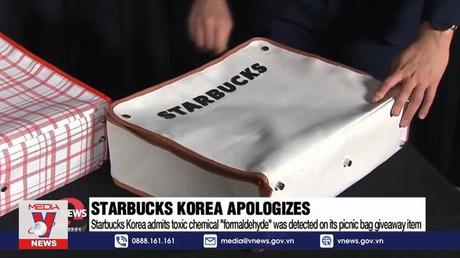 Độc tố trong túi gói đồ của Starbucks tại Hàn Quốc