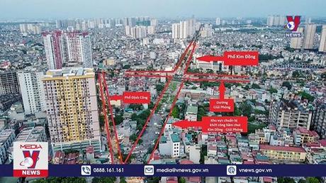 Khởi công hầm chui nút giao Giải Phóng - Kim Đồng với đường Vành đai 2,5