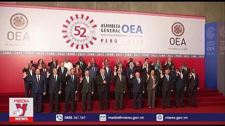 Khai mạc hội nghị Đại hội đồng OAS lần thứ 52