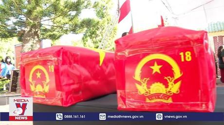 Gia Lai truy điệu và an táng 19 hài cốt Liệt sỹ