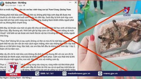 Xử phạt người đăng hình trẻ vùng cao ăn cơm thịt chuột