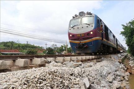 TP Hồ Chí Minh: Tàu hỏa dừng khẩn cấp khi gác chắn không được đóng