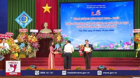 Thành lập 4 trường chuyên ngành thuộc Trường ĐH Cần Thơ
