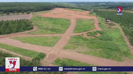 Bình Phước xử phạt một cá nhân nghi phân lô bán nền