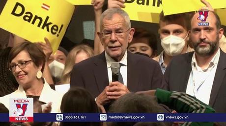 Kết quả sơ bộ cuộc bầu cử Tổng thống tại Áo