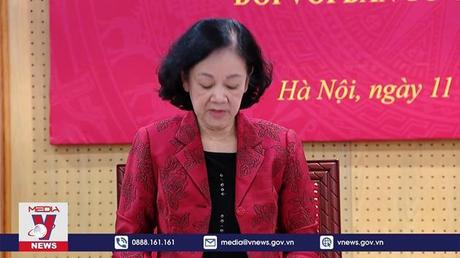  Đoàn kiểm tra 538 làm việc với Ban Tổ chức Trung ương