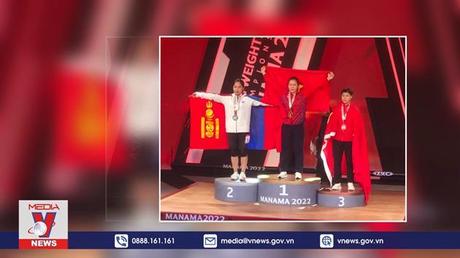 Cử tạ Việt Nam đạt thành tích ấn tượng