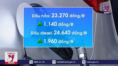 Xăng dầu tăng giá 