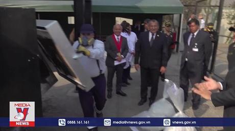Peru tiêu hủy hơn 16 tấn ma túy