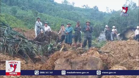 Tăng cường chó nghiệp vụ tìm kiếm nạn nhân mất tích tại Thủy điện Kà Tinh 1