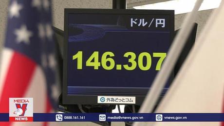 Đồng yen Nhật Bản giảm xuống mức thấp kỷ lục