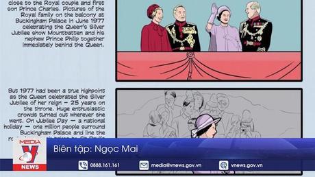 Truyện tranh về cuộc đời của Nữ hoàng Elizabeth II