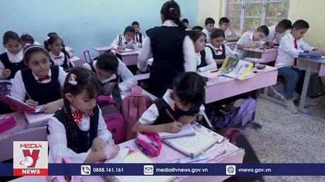 Trường học Iraq mở cửa đón học sinh trở lại