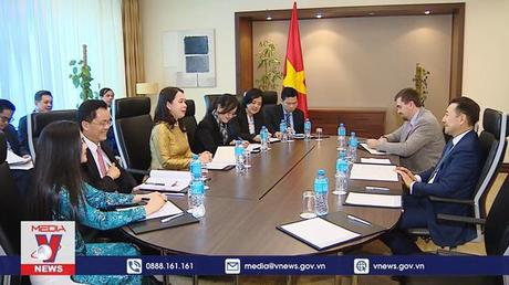 Phó Chủ tịch nước Võ Thị Ánh Xuân hội kiến Chủ tịch Thượng viện Kazakhstan