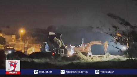 Múc trộm đất đồi xuyên đêm tại Đà Nẵng