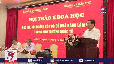 Đào tạo cán bộ làm việc trong môi trường quốc tế 