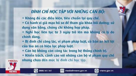 Quy định mới về cán bộ được cử đi bồi dưỡng ở nước ngoài