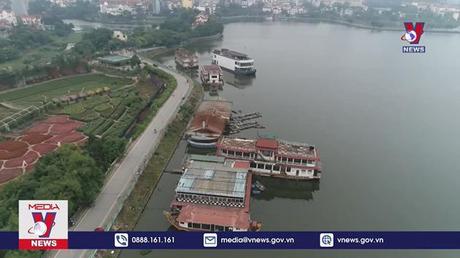 Du thuyền, nhà nổi ở hồ Tây sẽ bị tháo dỡ 