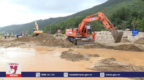 Công trình giao thông tại Đà Nẵng bị thiệt hại do mưa bão