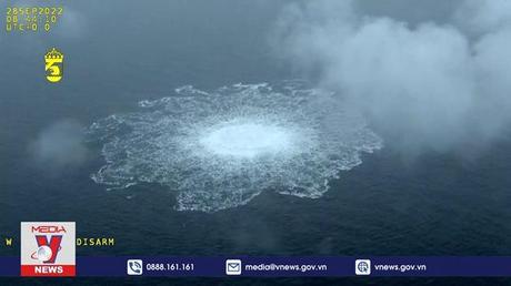 Không còn nhìn thấy dấu hiệu rò rỉ trên 2 đường ống Dòng chảy phương Bắc