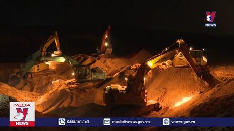 Khẩn trương khắc phục sự cố sập mỏ titan tại Bình Thuận