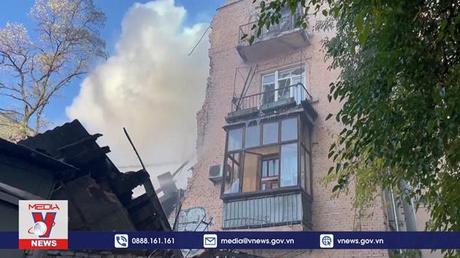 Xảy ra nhiều vụ nổ ở thủ đô của Ukraine