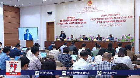 Kỳ họp thứ 4 Quốc hội khóa XV diễn ra trong 21 ngày