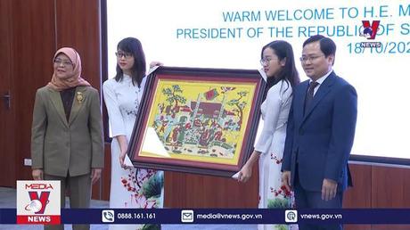 Tổng thống Singapore thăm và làm việc tại Khu công nghiệp VSIP Bắc Ninh 