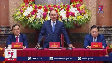 Chủ tịch nước gặp mặt Đoàn Đại biểu thợ giỏi Tập đoàn Điện lực Việt Nam 