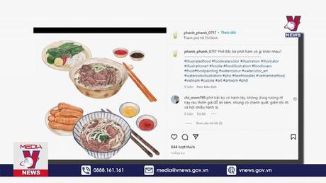 Đưa ẩm thực Việt ra thế giới qua tranh