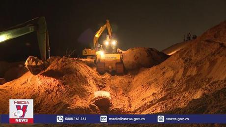 Tìm thấy thi thể công nhân cuối cùng trong vụ sạt lở mỏ titan tại Bình Thuận