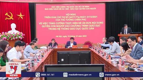 Tăng cường giáo dục về Quyền con người