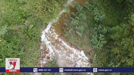 Bà Rịa - Vũng Tàu: Suối Giao Kèo tiếp tục xuất hiện bọt trắng bất thường