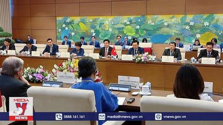 Chủ tịch Quốc hội hội kiến Tổng Thư ký Liên hợp quốc
