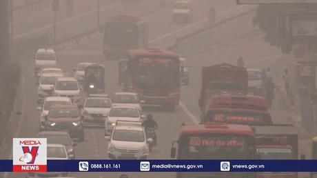 Không khí ô nhiễm bao trùm thủ đô Ấn Độ