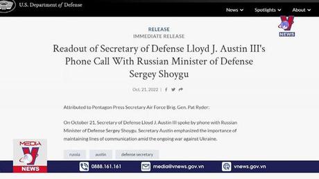 Nga thảo luận với phương Tây về vấn đề Ukraine
