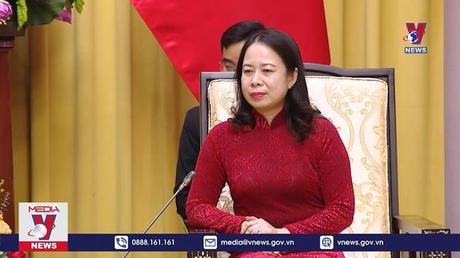 Phó Chủ tịch nước tiếp Đoàn đại biểu Hội liên hiệp Thanh niên Campuchia